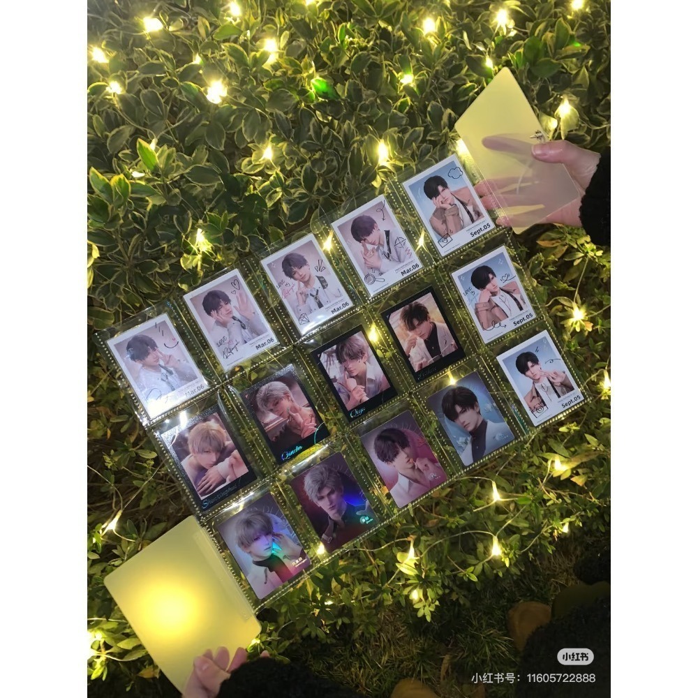 小紅書爆款🔥展開式磨砂小卡冊15宮格-細節圖4