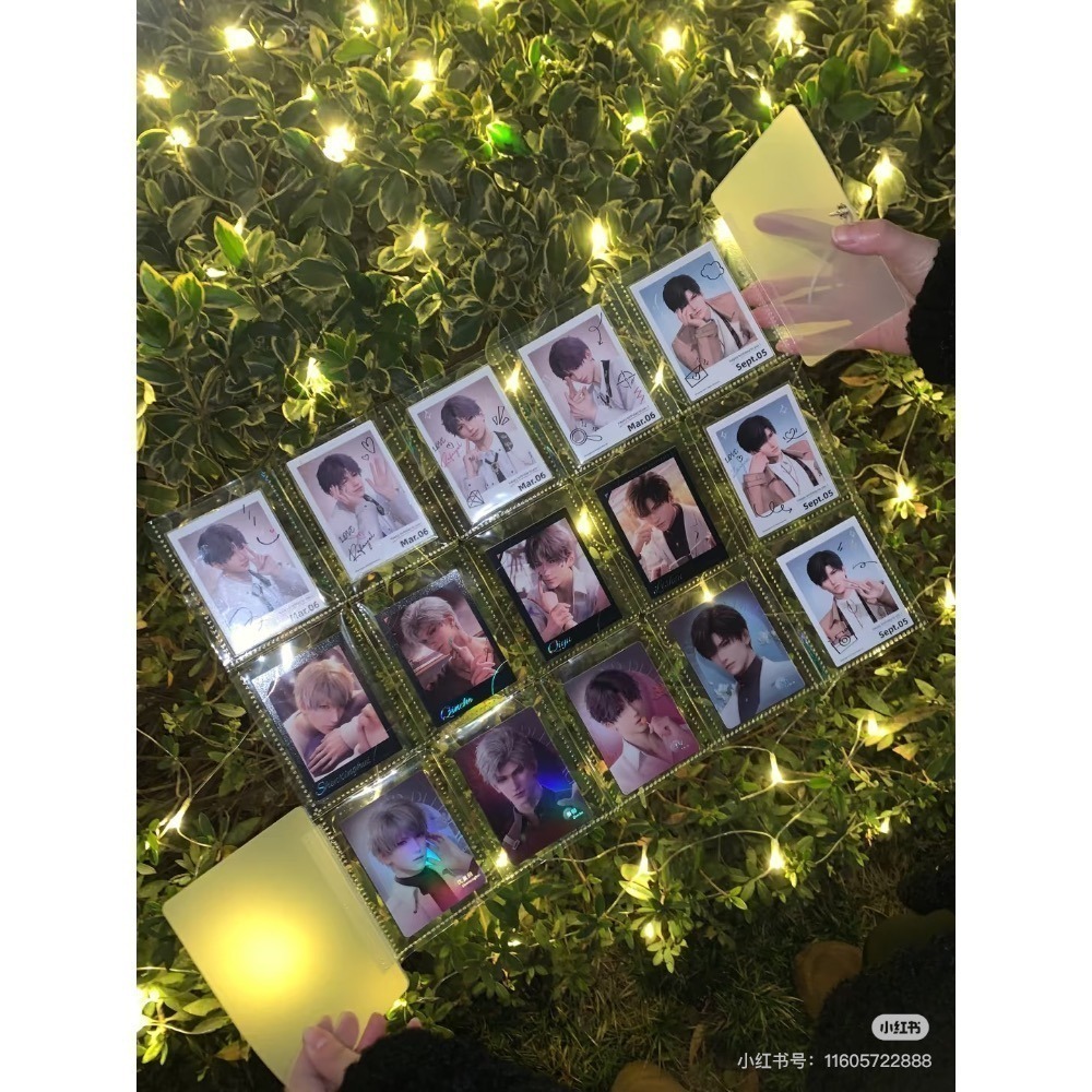 小紅書爆款🔥展開式磨砂小卡冊15宮格-細節圖4