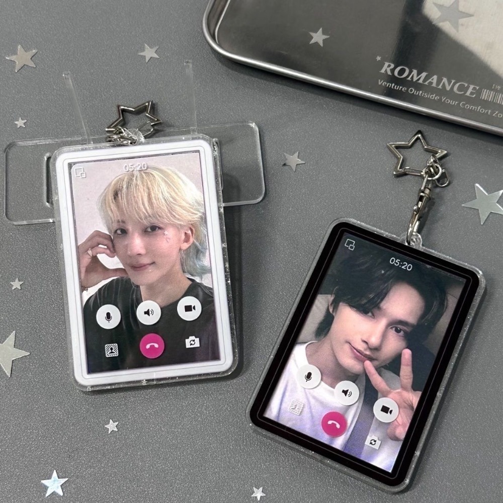 心動時刻💘 視訊電話壓克力卡套-細節圖2