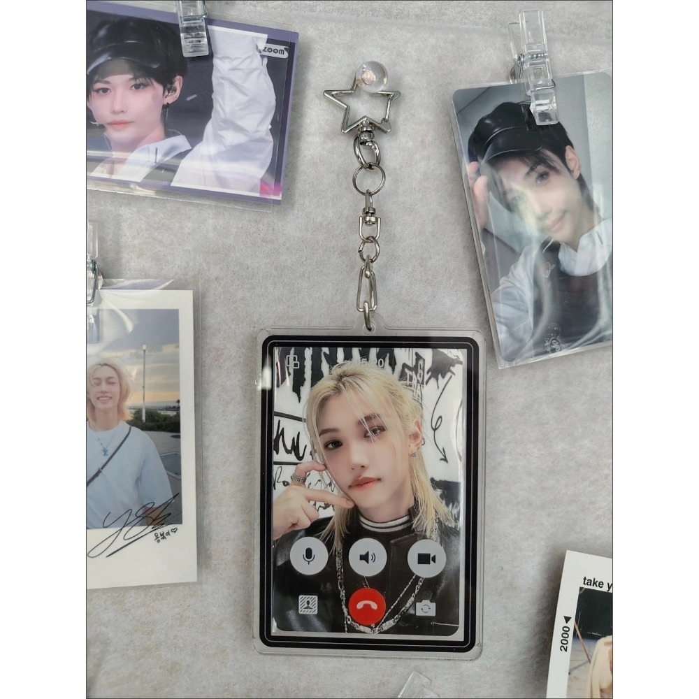 心動時刻💘 視訊電話壓克力卡套-細節圖5