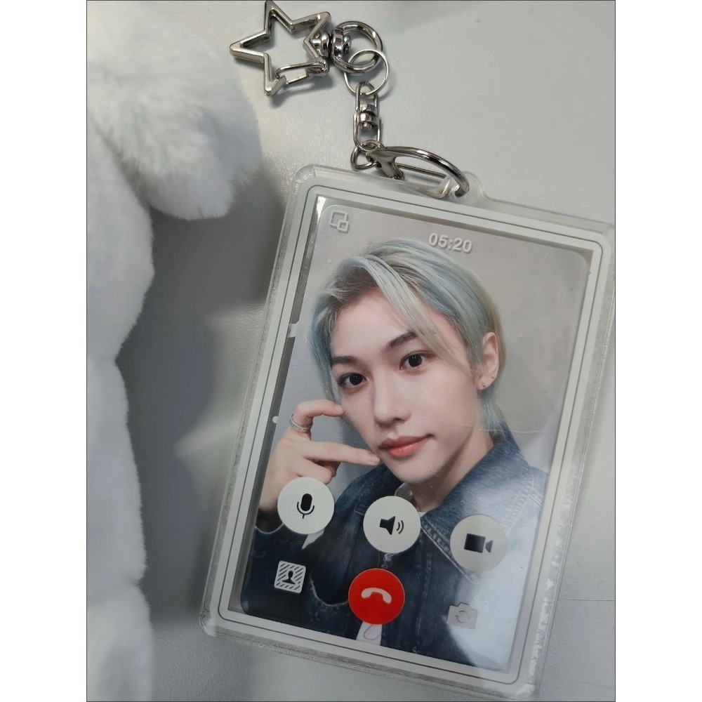 心動時刻💘 視訊電話壓克力卡套-細節圖6