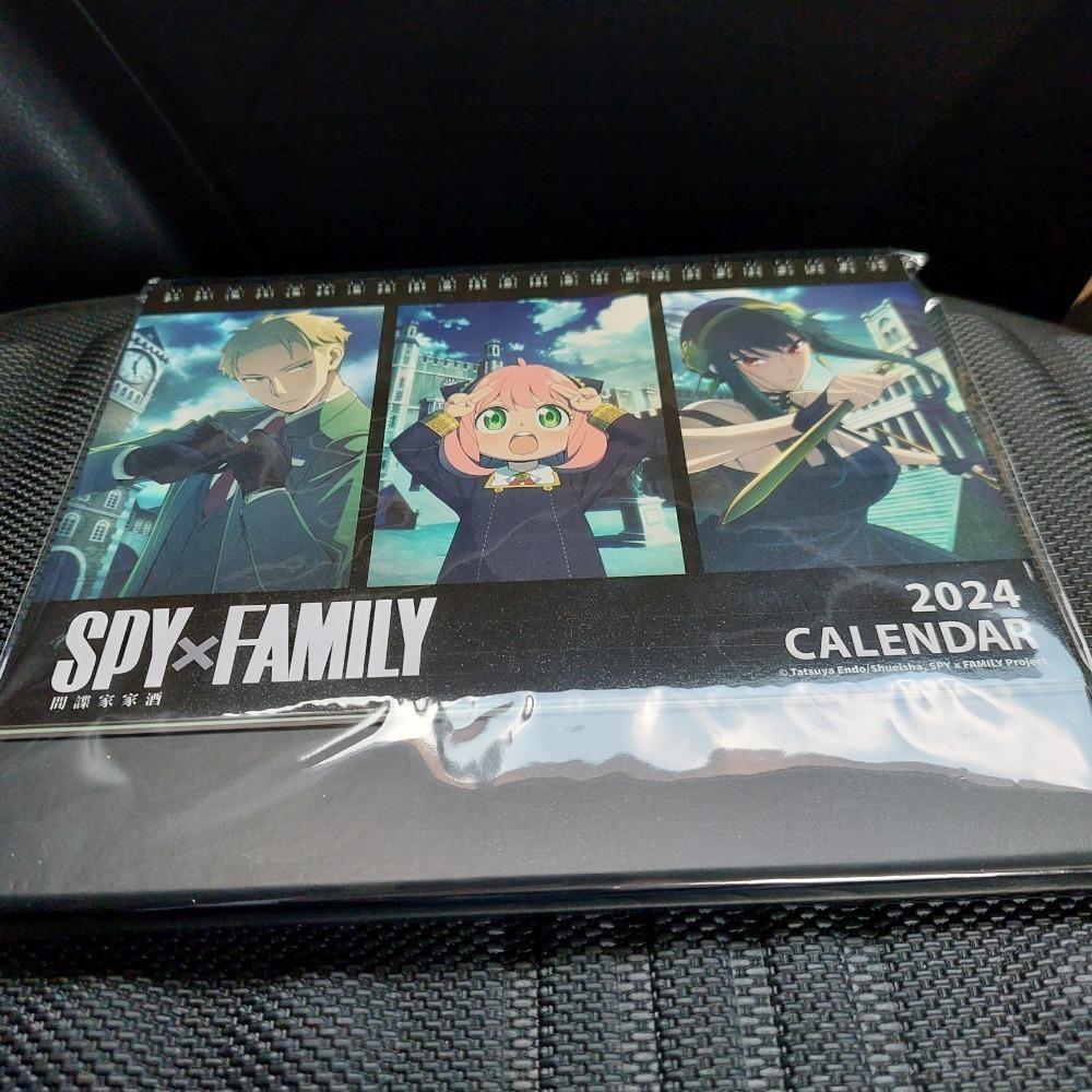 SPY×FAMILY 間諜家家酒桌曆 2024正版授權動漫卡通桌曆-細節圖2