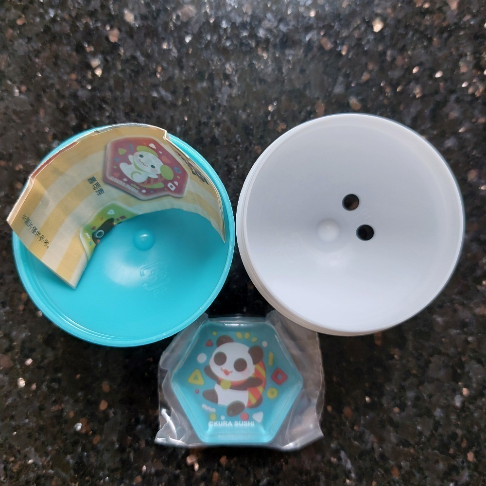 藏壽司 壽司寵物扭蛋 壽司胖達 壽司兔 鮮蝦妹筷架 軍艦喵稻荷狐狸裝飾掛飾 玩具 壽司兔壽司狗鑰匙圈吊飾-細節圖2