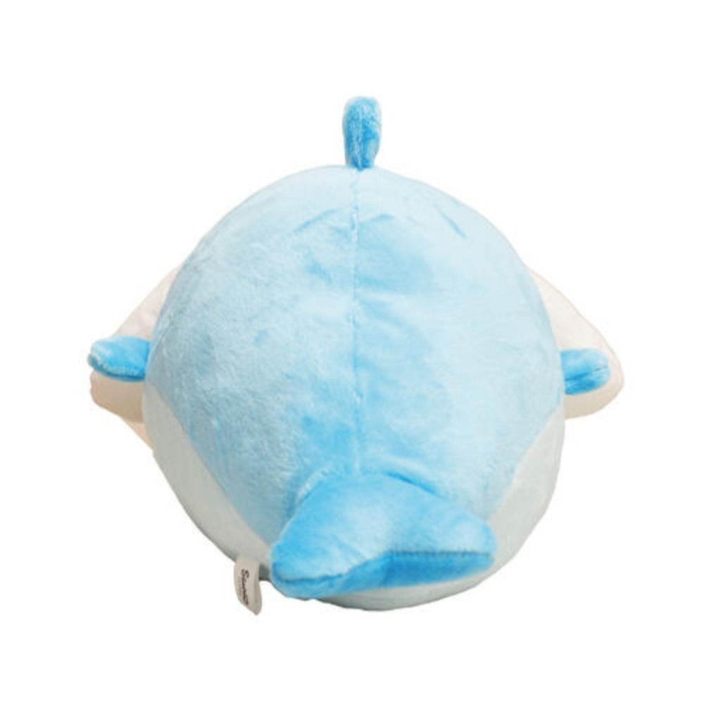 Sanrio 三麗鷗海洋系列-大耳狗12吋 大耳狗扮海豚娃娃 絨毛玩偶海豚裝-細節圖4