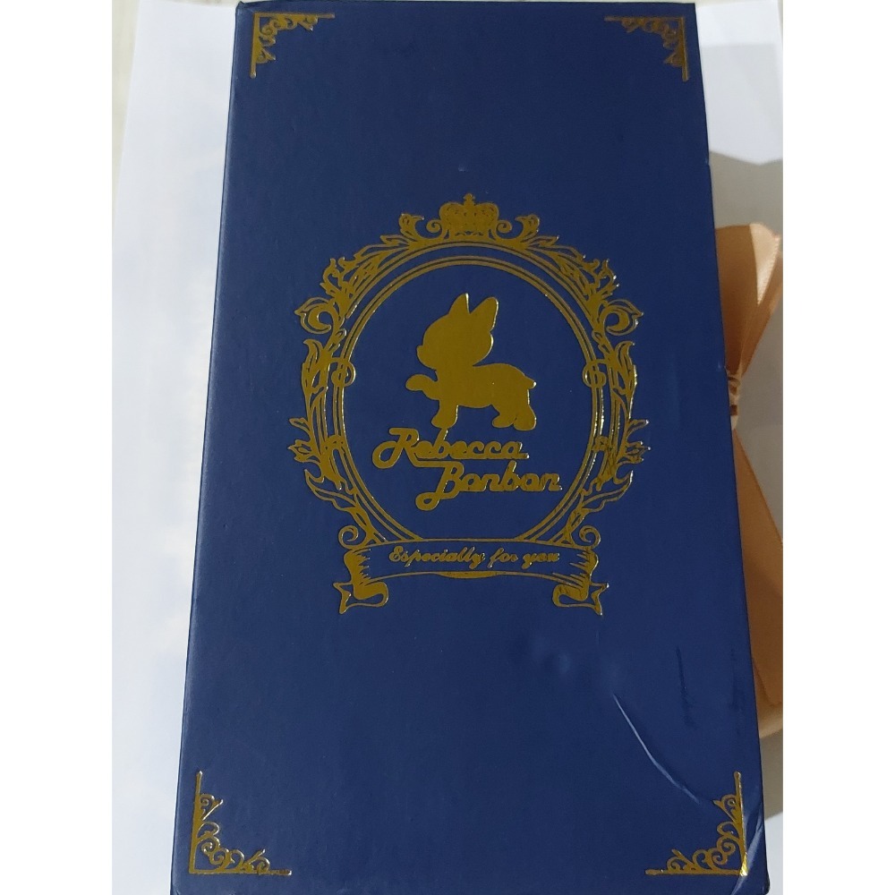 Rebecca Bonbon日本狗頭包致愛麗絲初戀粉蓋扣兩折長夾皮夾手拿包 RB16-0909P 女用粉長夾-細節圖7