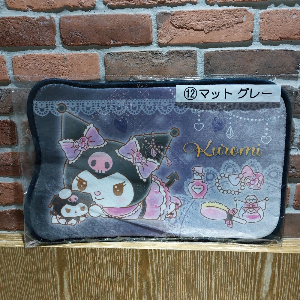 三麗鷗抽抽樂-酷洛米盛裝打扮來囉！點心碗 毛巾 地墊 酷洛米一番賞-細節圖7