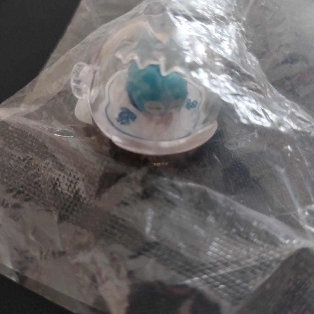 藏壽司×三麗鷗家族限定扭蛋 人魚漢頓鮮度君趴趴吊飾 人魚漢頓扭蛋 漢頓公仔玩具 布丁狗扭蛋-細節圖2