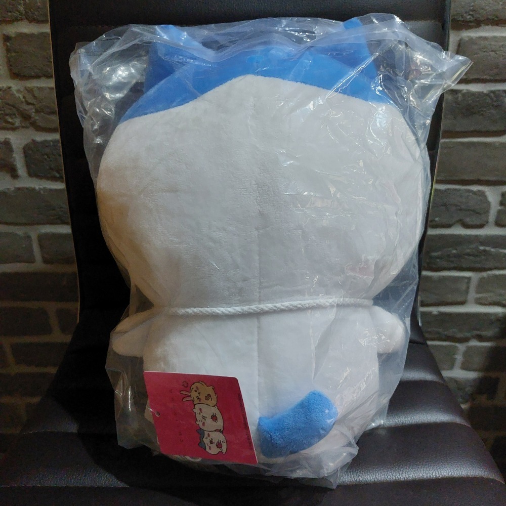 吉伊卡哇-背包款-12吋娃娃 小八貓藍色背包玩偶 毛絨玩具-細節圖2