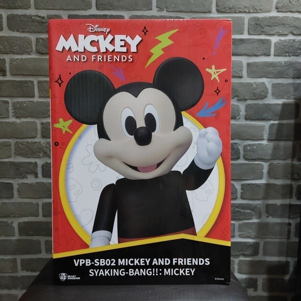 野獸國 VPB-SB02 米奇與好朋友 SYAKING存錢筒 米奇存錢筒  米老鼠造型大存錢筒(不可超商取貨太大)-細節圖3