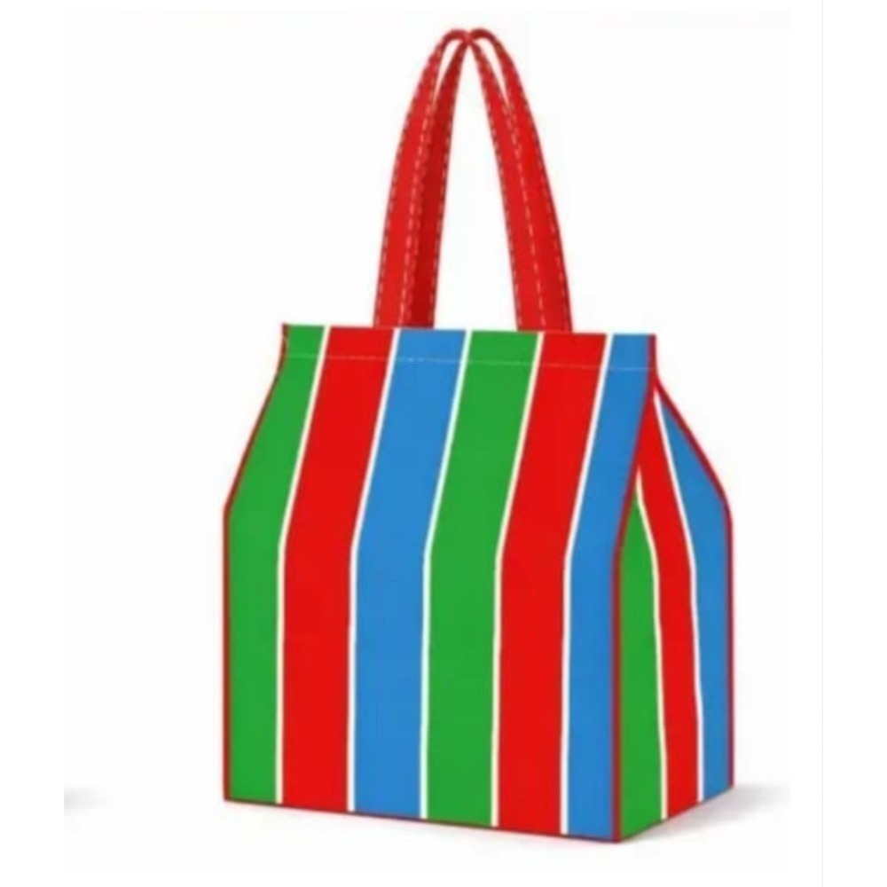 全家2026春節潮流福袋 新春馬年款 hahababy聯名款 懷舊茄芷袋 環保袋購物袋 只售空袋-細節圖3