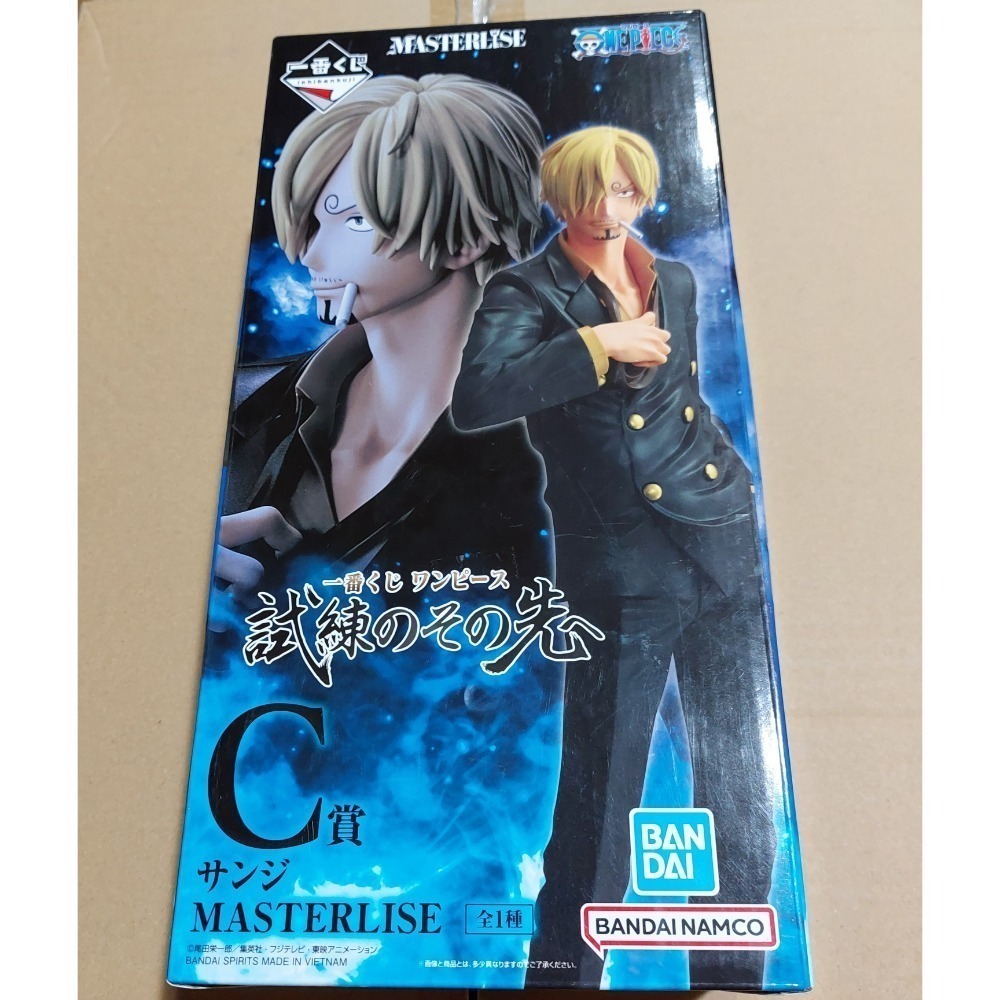 一番賞 航海王海賊王 朝向試煉的彼端 C賞金證香吉士公仔 MASTERLISE 約25公分-細節圖2