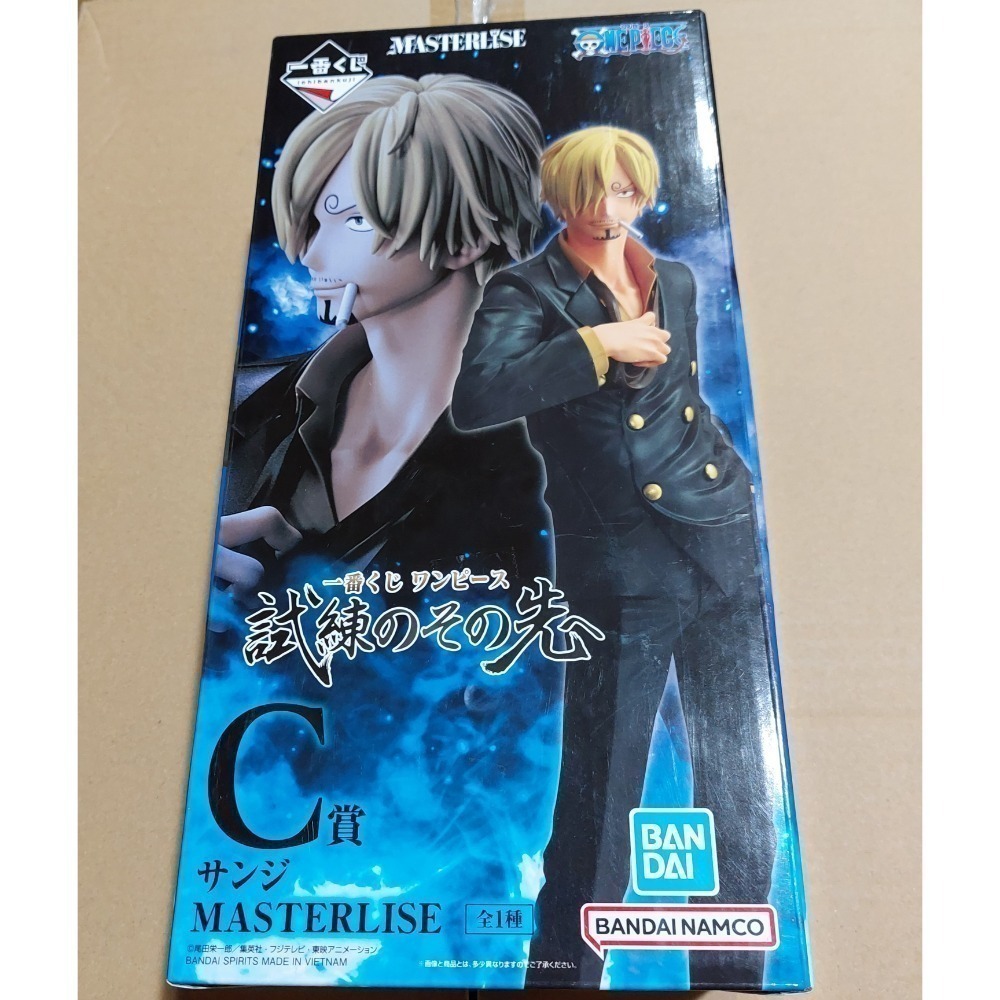 一番賞 航海王海賊王 朝向試煉的彼端 C賞金證香吉士公仔模型 MASTERLISE 約25公分-細節圖2