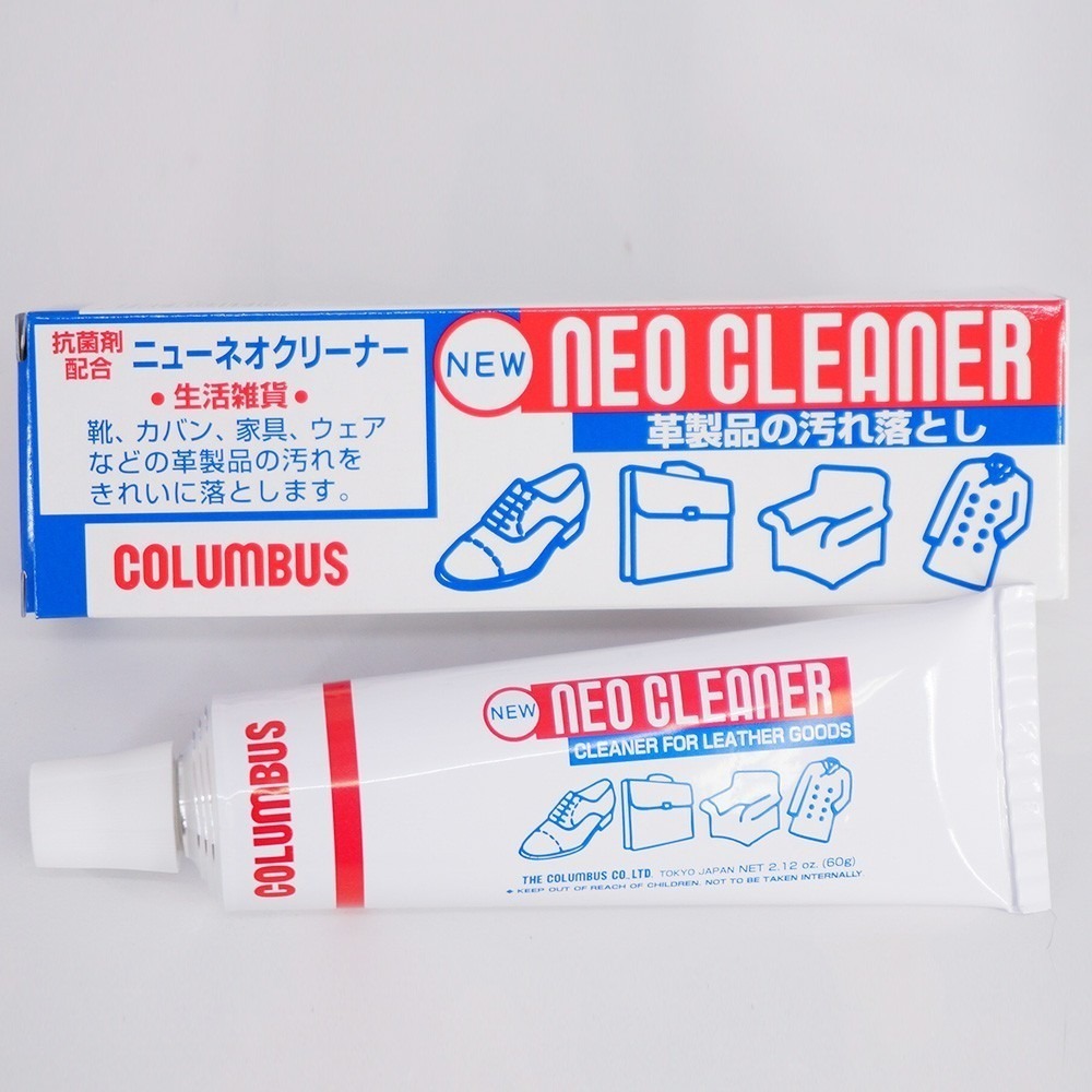 日本製COLUMBUS哥倫布 皮革抗菌去汙膏60g 沙發清潔 皮衣清潔-細節圖2
