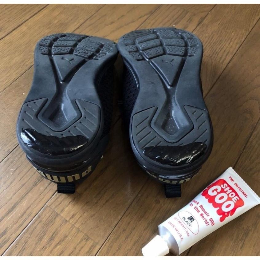 現貨-SHOE GOO鞋底修補膠 鞋固膠 修鞋防磨膠 鞋底鞋根防水保護 白色 黑色 透明 自然色100g 滑板鞋跟 板鞋-細節圖6