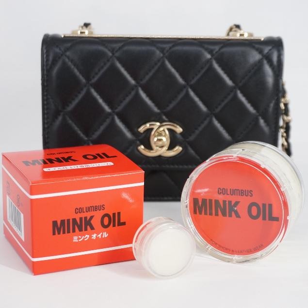 滿額加購 日本COLUMBUS Mink Oil便攜隨身保養小貂油 皮革保養油 貂鼠脂肪膏 皮衣 貂油 保革 滋潤 擦拭-細節圖2