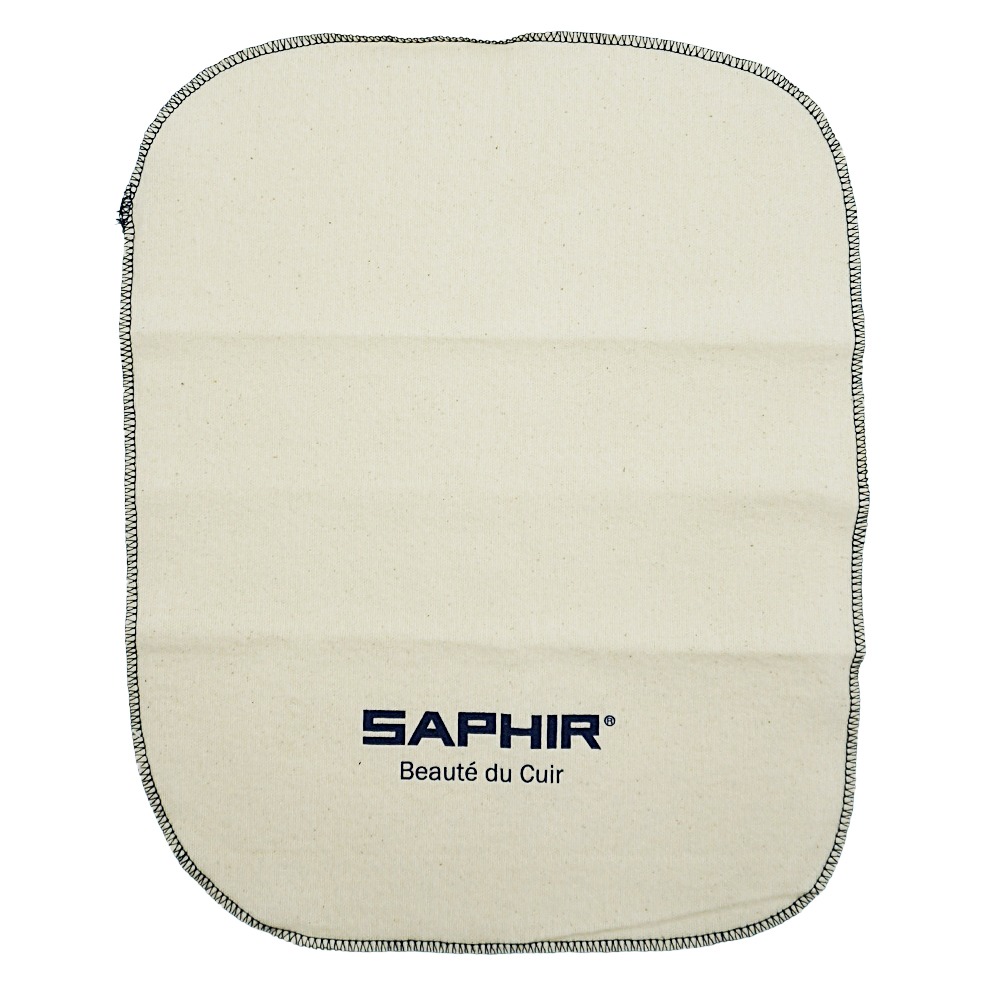 SAPHIR 莎菲爾 棉質擦拭布 皮包上油 皮革保養必備品 皮件拋光布 擦鞋布 擦鞋袋 皮件擦拭布 皮包擦拭布-細節圖3