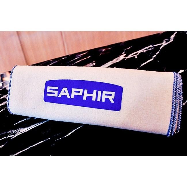 SAPHIR 莎菲爾 棉質擦拭布 皮包上油 皮革保養必備品 皮件拋光布 擦鞋布 擦鞋袋 皮件擦拭布 皮包擦拭布-細節圖2