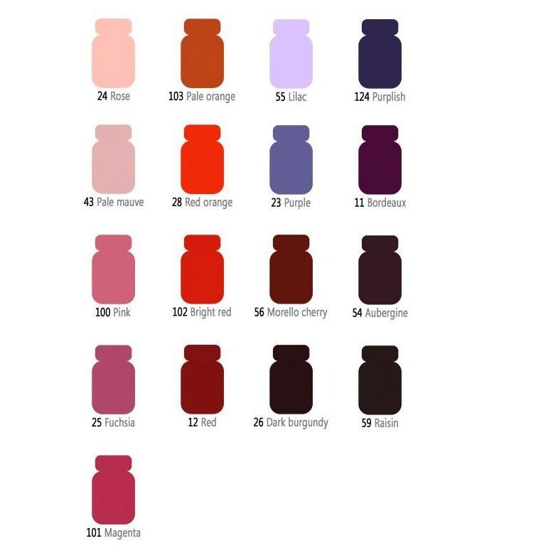 TARRAGO 塔洛革 皮革布料染色劑 紅紫色系列 帆布鞋染色 帆布包染色 布料染色專用-細節圖2