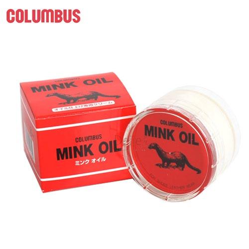 日本製 COLUMBUS 大容量1kg業務用貂油 MINK OIL 皮革保養油 皮件保養油-細節圖5