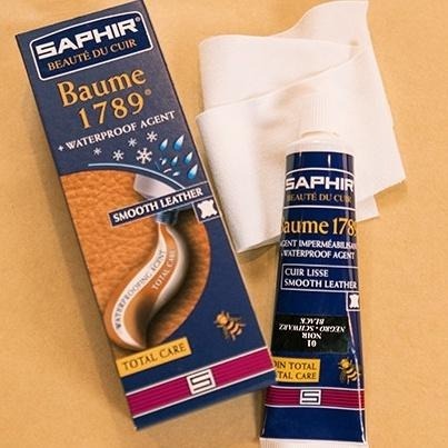 SAPHIR 莎菲爾 1789皮革防水滋養膏 皮衣補色推薦 皮革防水防護 皮衣保養 50ml-細節圖5