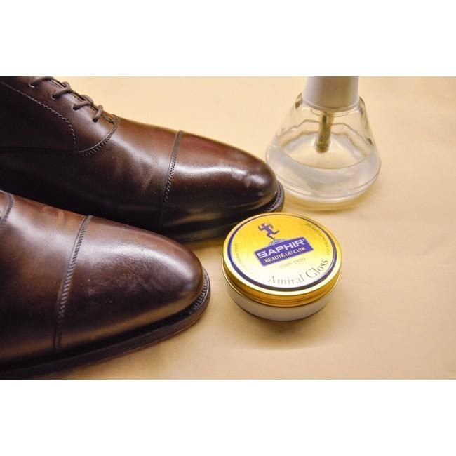 SAPHIR莎菲爾 皮革快速亮光蠟-打亮皮鞋 皮鞋上蠟 皮鞋快速打亮推薦-細節圖3