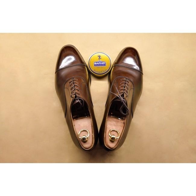 SAPHIR莎菲爾 皮革快速亮光蠟-打亮皮鞋 皮鞋上蠟 皮鞋快速打亮推薦-細節圖9