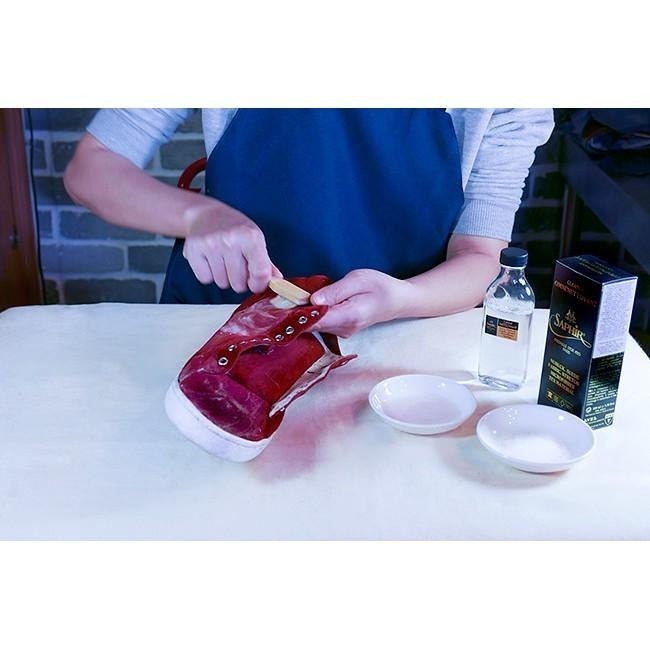 SAPHIR莎菲爾 金質 麂皮清潔露 - 麂皮清潔劑 麂皮外套清潔 麂皮皮件清潔 100ml-細節圖4