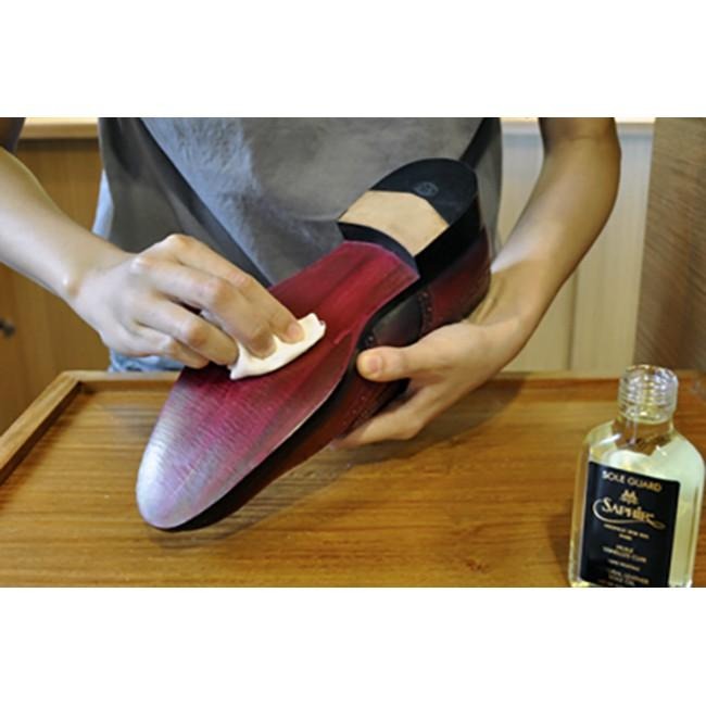 SAPHIR莎菲爾-金質 皮底保護劑 - 皮製鞋底專用 新鞋鞋底適用 皮底保護劑 100ML-細節圖5