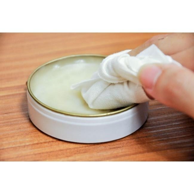 SAPHIR 莎菲爾 金質 皮革鏡面亮光蠟(小) 50g  鞋油 皮革保養 皮鞋保養-細節圖9