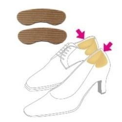 日本製COLUMBUS 燈芯絨防磨防咬腳後跟貼 鞋墊 防磨 防滑 止滑 鞋墊 磨腳 柔軟 舒適 黏貼 保健 磨擦-現貨-細節圖4