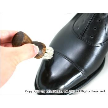 日本進口COLUMBUS 馬毛刷 7號 上油馬毛刷 上油刷鞋刷 毛刷-細節圖5