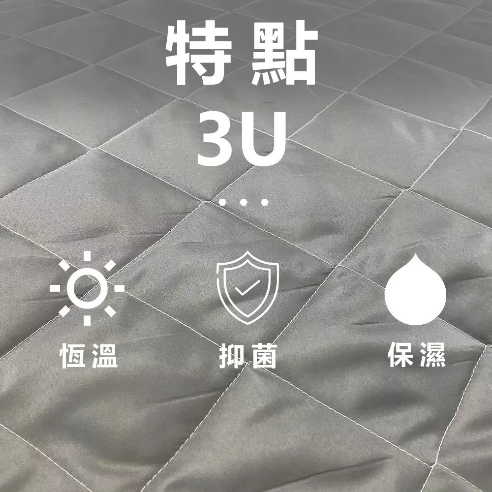 【購滿地】石墨烯舒柔抗菌涼被150x180cm(1入) 台灣製-細節圖7