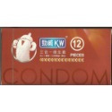 【勁威】衛生套 超薄型  粗顆粒型 三合一型12入/盒 KW CONDOM (ULTRA THIN) 保險套-購滿地-規格圖10