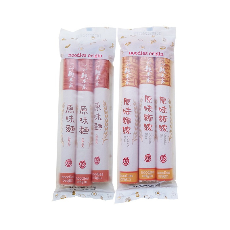 【大呷麵本家】原味麵條/原味麵線(紙捲包) 300g/包-購滿地-細節圖2