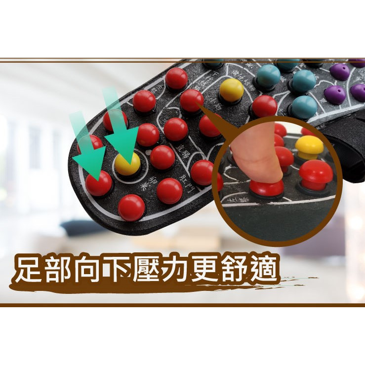 健康腳底穴道按摩鞋 台灣製造專利 健康拖鞋 購滿地-細節圖4