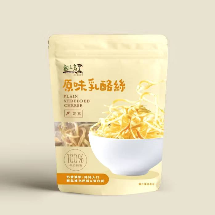 【熱浪島】原味乳酪絲｜咖哩乳酪絲 奶素 75g/包 購滿地-規格圖6