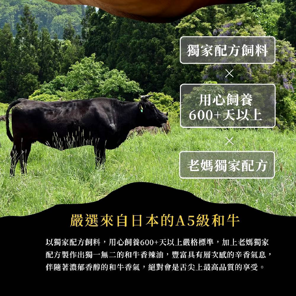 【老媽家】和牛香辣油 100g/罐 老媽拌麵 和牛油 購滿地-細節圖4