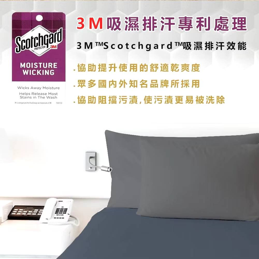 【購滿地】石墨烯防水保潔墊-灰色(單人雙人雙人加大)-細節圖4