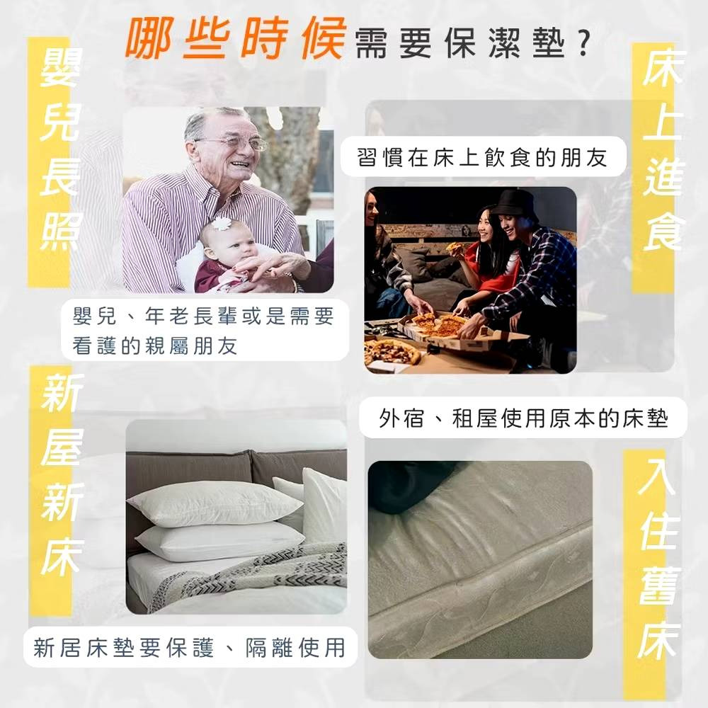 【購滿地】石墨烯防水保潔墊-灰色(單人雙人雙人加大)-細節圖8