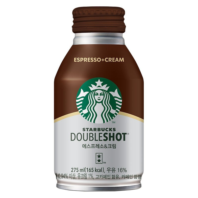 【星巴克】STARBUCKS 派克市場黑咖啡｜特濃咖啡拿鐵｜275ml/瓶 韓國原裝進口 購滿地-規格圖5