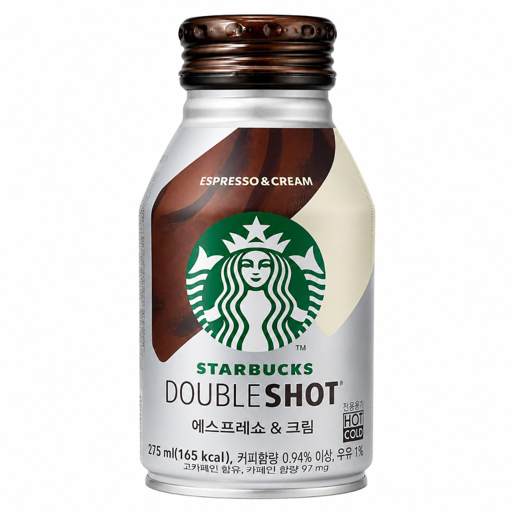 【星巴克】罐裝咖啡 派克市場黑咖啡 特濃拿鐵 香草風味拿鐵 275ml 瓶裝 即飲罐裝咖啡 韓國進口-規格圖8