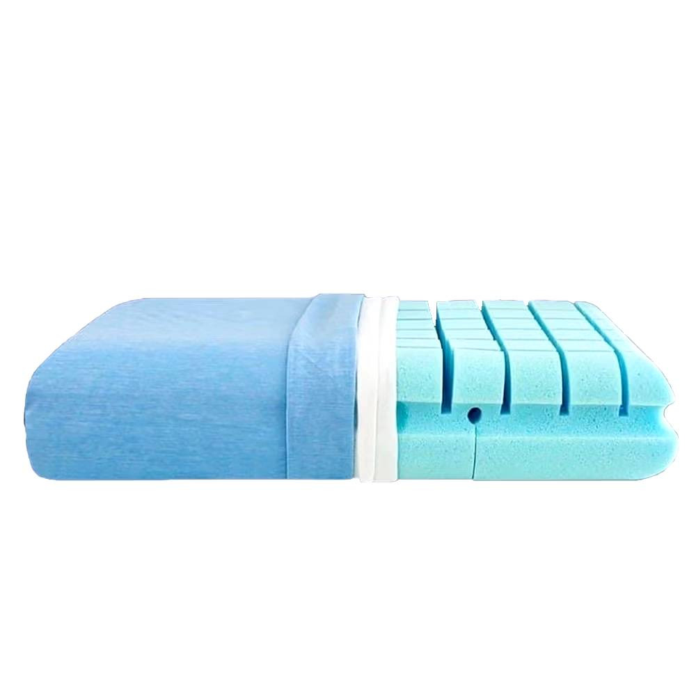 【購滿地】畢卡索護頸涼感雲中枕 60x40x12cm (1入)-細節圖2