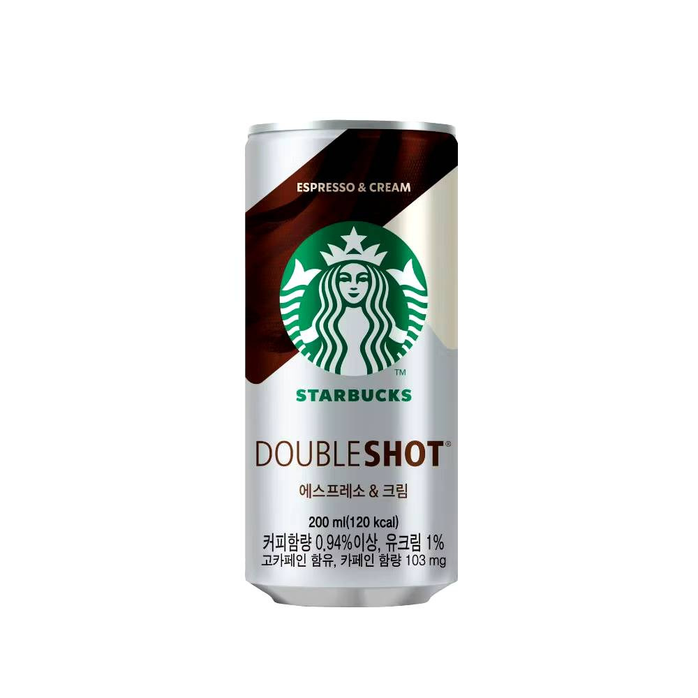 【星巴克】STARBUCKS特濃拿鐵／派克市場黑咖啡 200ml 鋁罐 韓國原裝進口 購滿地-規格圖6