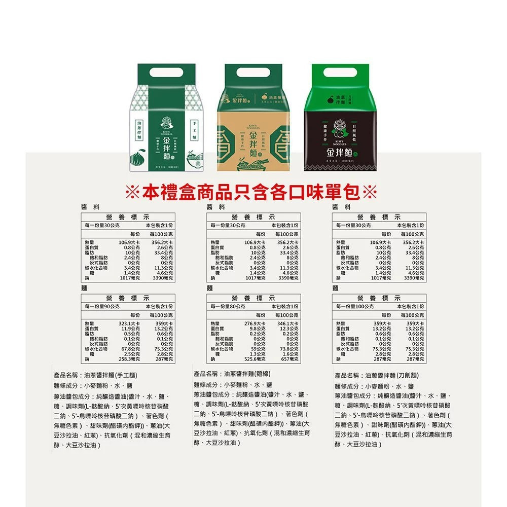 【金拌麵】海馬奔騰3麵3味綜合年節禮盒(1罐+9包/盒) 獨家行李箱附紅包袋 超商取貨限1盒 購滿地-細節圖8