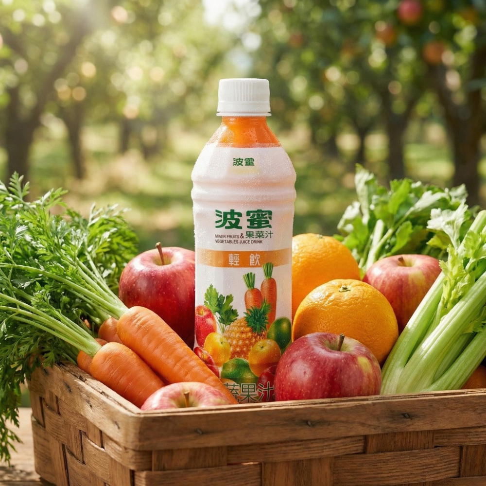 【波蜜】波蜜果菜汁 輕飲 24瓶/箱(350ml/瓶) 輕巧隨身 居家休閒外出必備飲品 購滿地-細節圖2