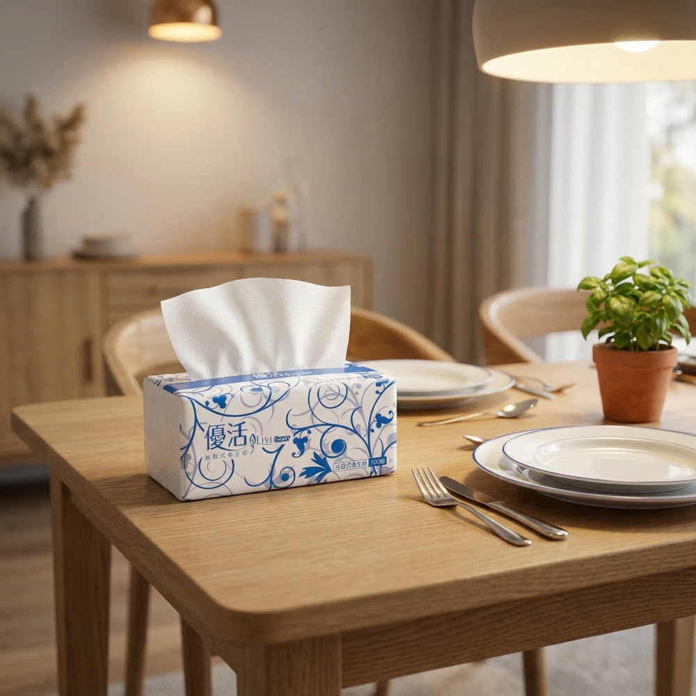 【優活】 Livi Smart 優活抽取式衛生紙100抽10包10袋/箱 可丟馬桶 宅配箱購 購滿地-細節圖7