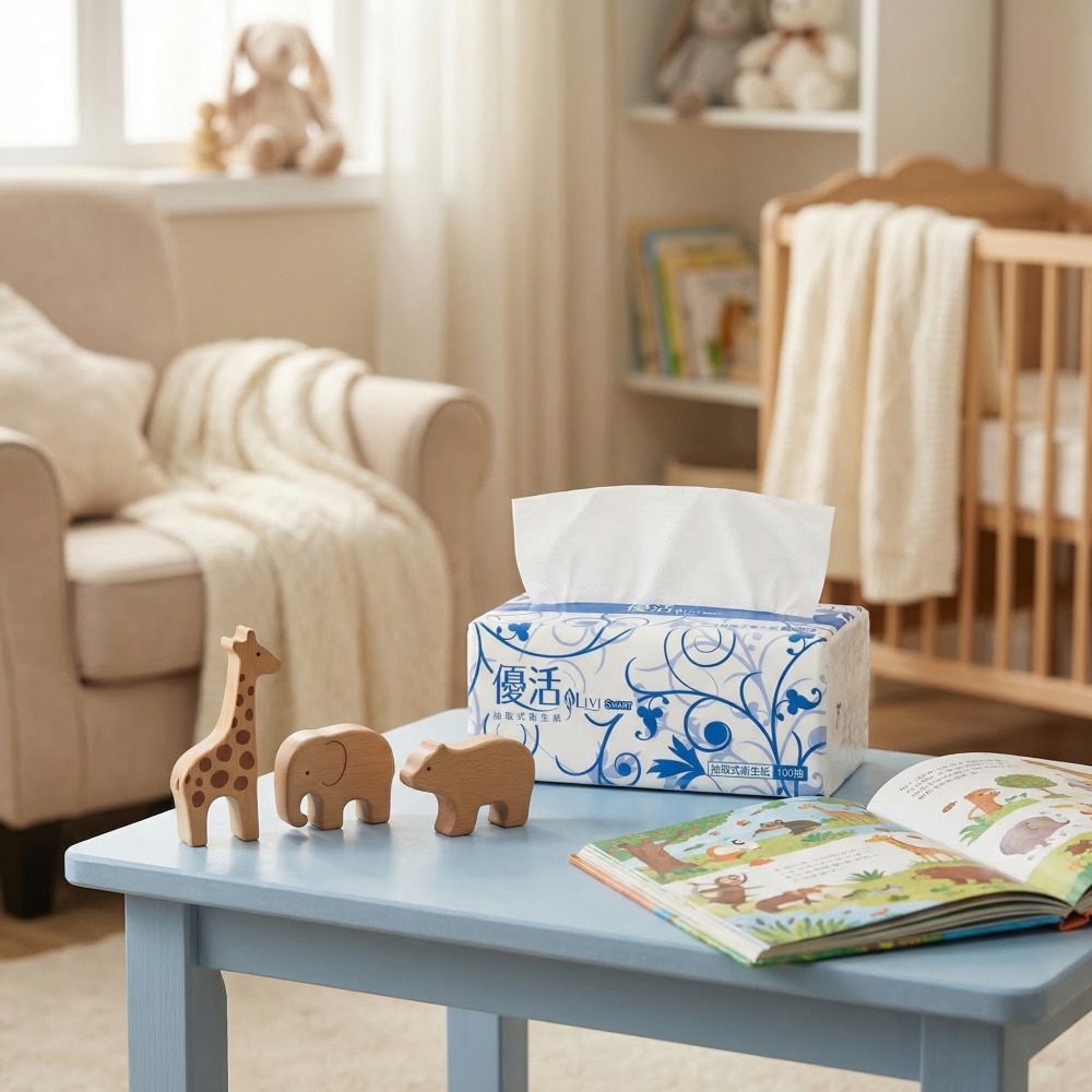 【優活】 Livi Smart 優活抽取式衛生紙100抽10包10袋/箱 可丟馬桶 宅配箱購 購滿地-細節圖8