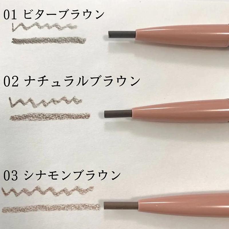 ESJ台灣 日本canmake 雙頭旋轉防水眉筆 完美氣墊眉筆 双頭眉筆-細節圖3
