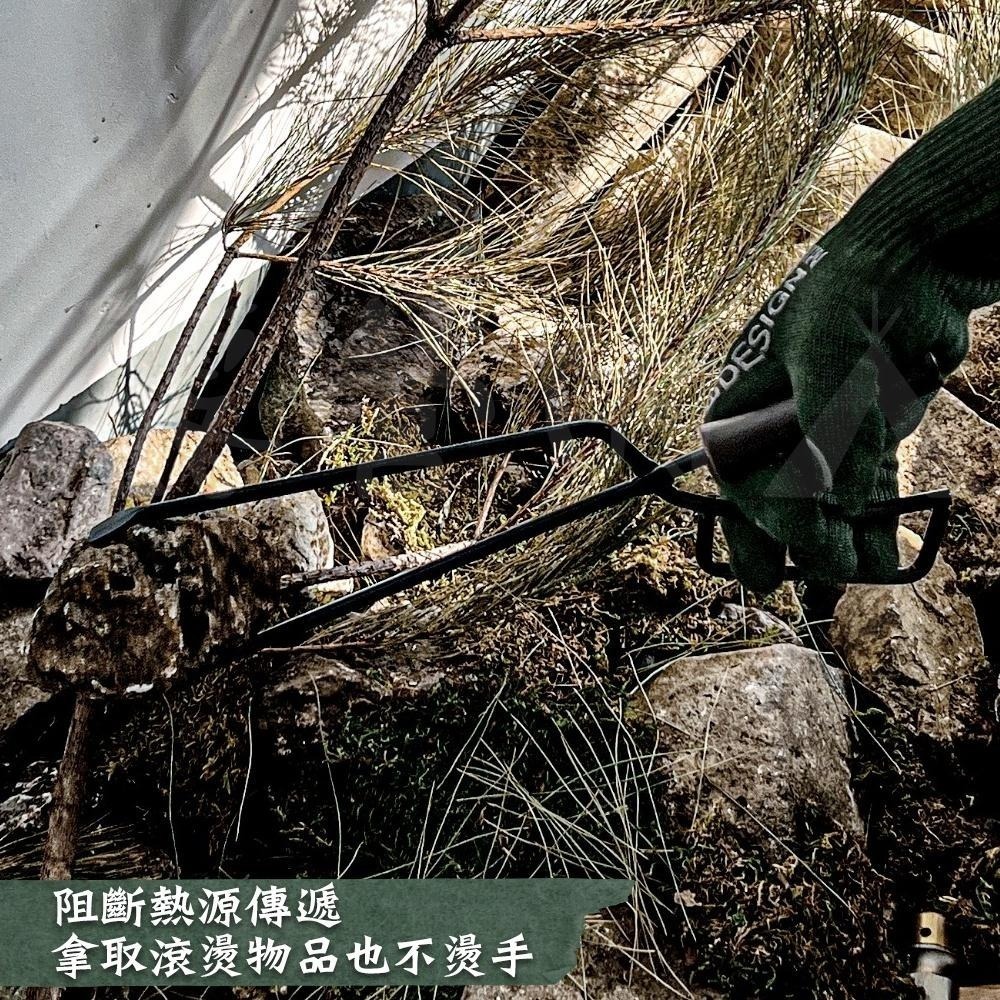 WELLHIKE防火手套 焚火手套 隔熱手套 耐高溫手套 專業防燙 雙面穿戴-細節圖7