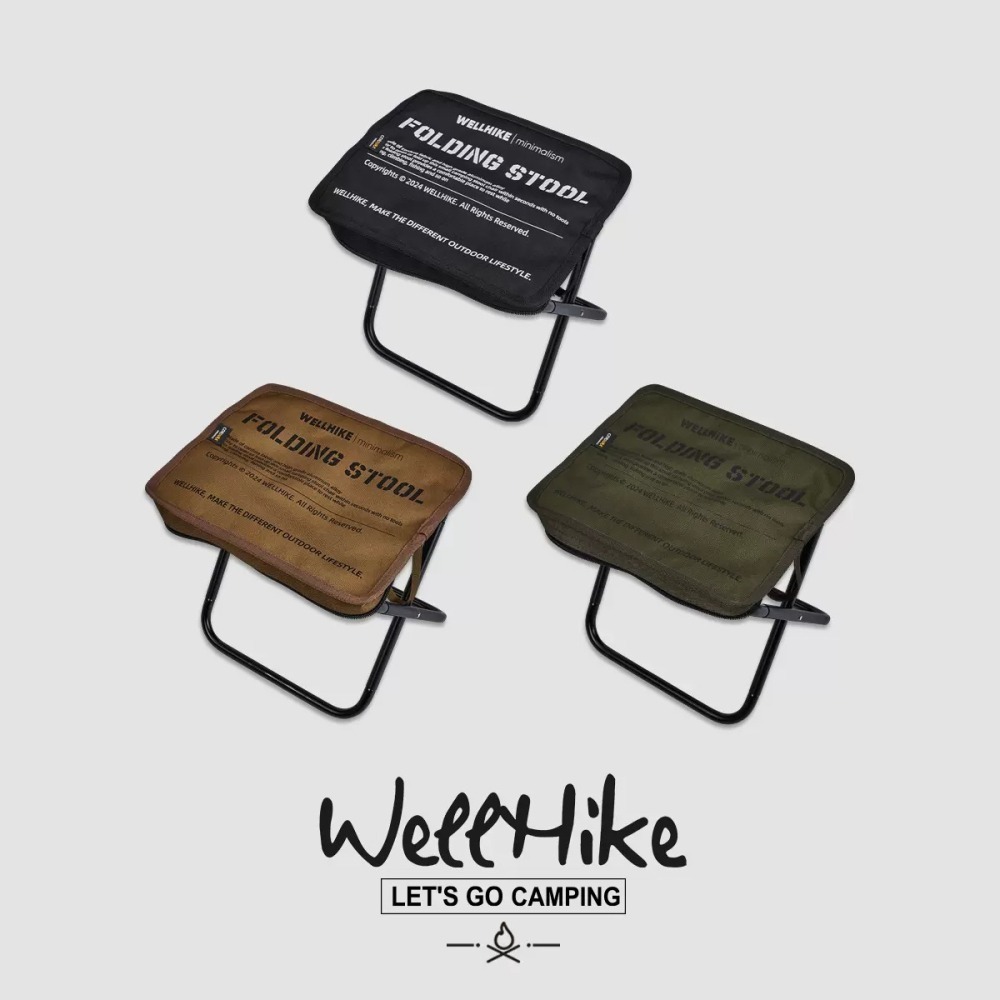 【限時購】口袋椅 戶外輕野馬扎 折疊椅 排隊椅 高承重150kg 戰術黑/軍風綠/沙色卡其/虎紋迷彩 330g-細節圖5